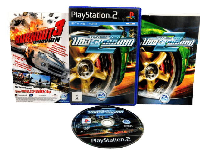 Need for Speed Underground 2 (PS2 OG EDITION) *EXCELLENT & COMPLETE* - Image 3