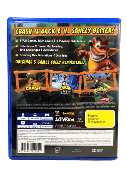 Crash Bandicoot: N-Sane Trilogy (N.Sane Trilogy) PS4 - Image 3