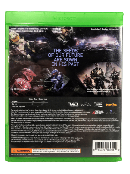 Halo: The Master Chief Collection (Xbox One) *MINT COMPLETE* - Image 11