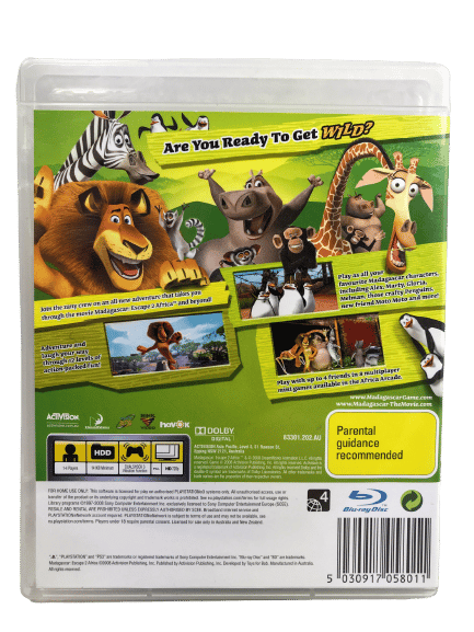 Madagascar Escape 2 Africa (Madagascar 2) PS3 *EXCELLENT & COMPLETE* - Image 3
