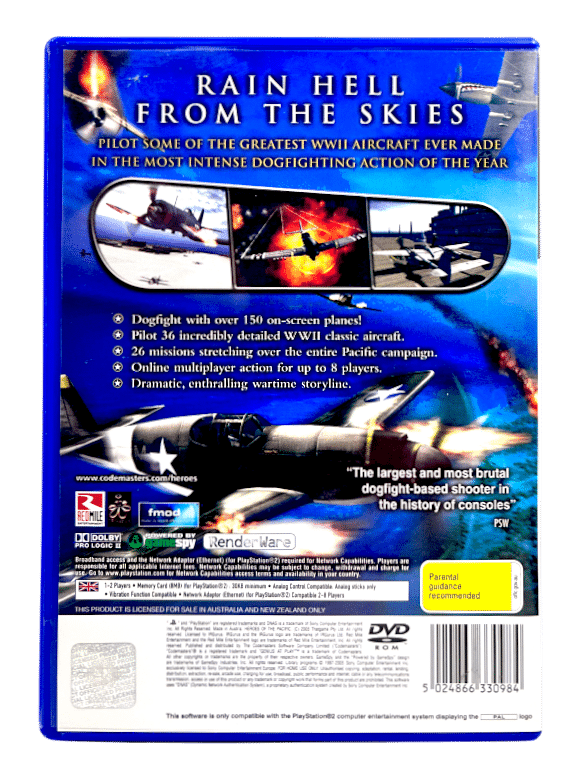 Heroes of the Pacific (PS2)