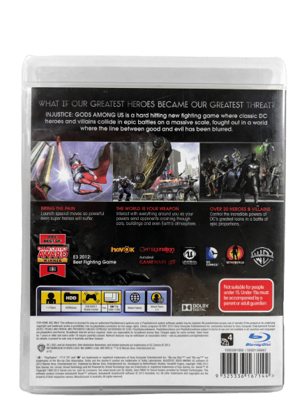 Injustice Gods Among Us (PS3) *MINT COMPLETE* - Image 3