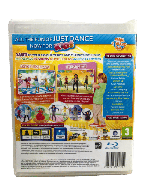 JUST DANCE Kids! (PS3) *EXCELLENT & COMPLETE* - Image 3