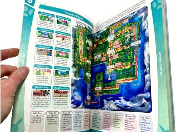 trainer's guide pokedex let's go pikachu