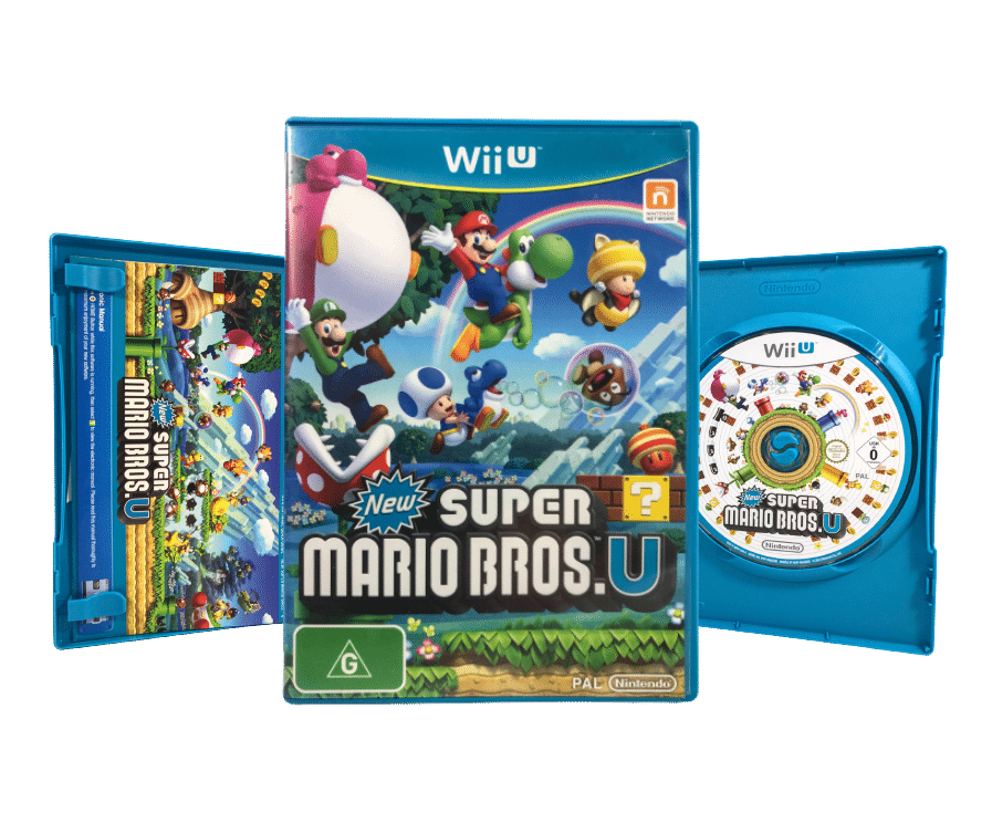 New Super Mario Bros U (Wii U) *MINT COMPLETE* Appleby Games