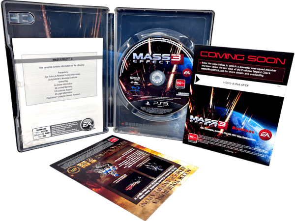 MASS EFFECT 3 (PS3) *STEEL COLLECTOR'S EDITION*
