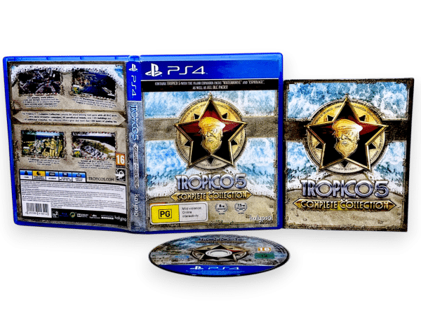 TROPICO 5 Complete Collection (PS4) *MINT COMPLETE* - Image 2