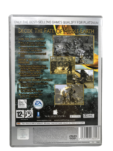 The Lord of the Rings: The Two Towers (PS2) *MINT COMPLETE* - Image 4