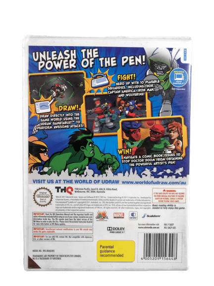 MARVEL Super Hero Squad: Comic Combat (Wii) *MINT COMPLETE* - Image 3