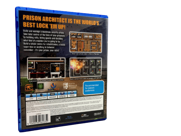 PRISON ARCHITECT (PS4 - RARE) *MINT COMPLETE* - Image 3