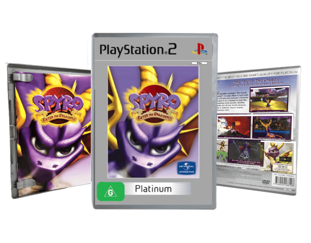 Spyro Enter the Dragonfly PS2 Platinum