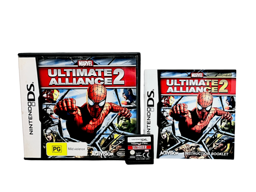 MARVEL ULTIMATE ALLIANCE 2 (RARE) DS *COMPLETE*
