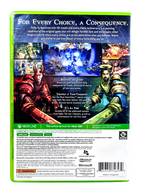 Fable Anniversary (Xbox 360)