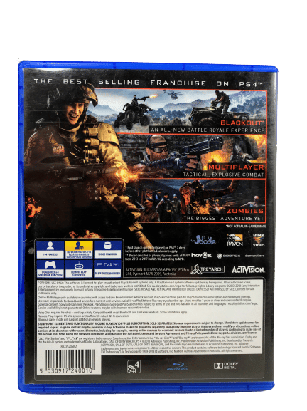 Call of Duty: Black Ops (PS4) *MINT COMPLETE* Appleby Games