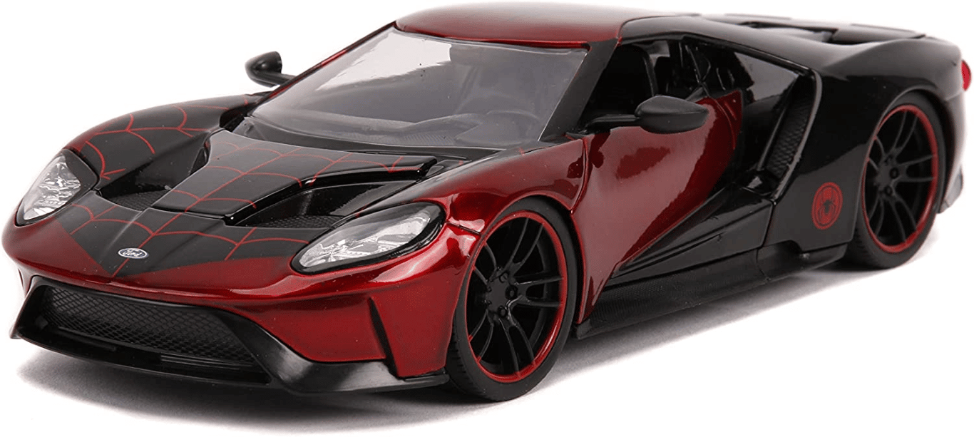 Spider-Man - Miles Morales 2017 Ford GT 1:24 Scale Die Cast *STOCKTAKE CLEARANCE* - Image 2