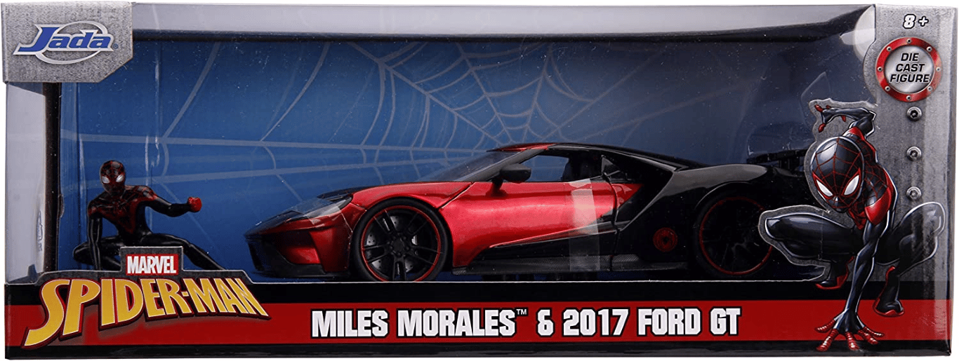 Spider-Man - Miles Morales 2017 Ford GT 1:24 Scale Die Cast *STOCKTAKE CLEARANCE* - Image 4