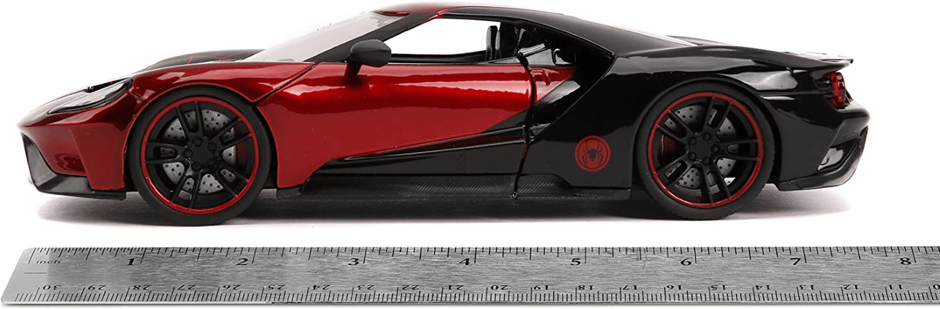 Spider-Man - Miles Morales 2017 Ford GT 1:24 Scale Die Cast *STOCKTAKE CLEARANCE* - Image 8
