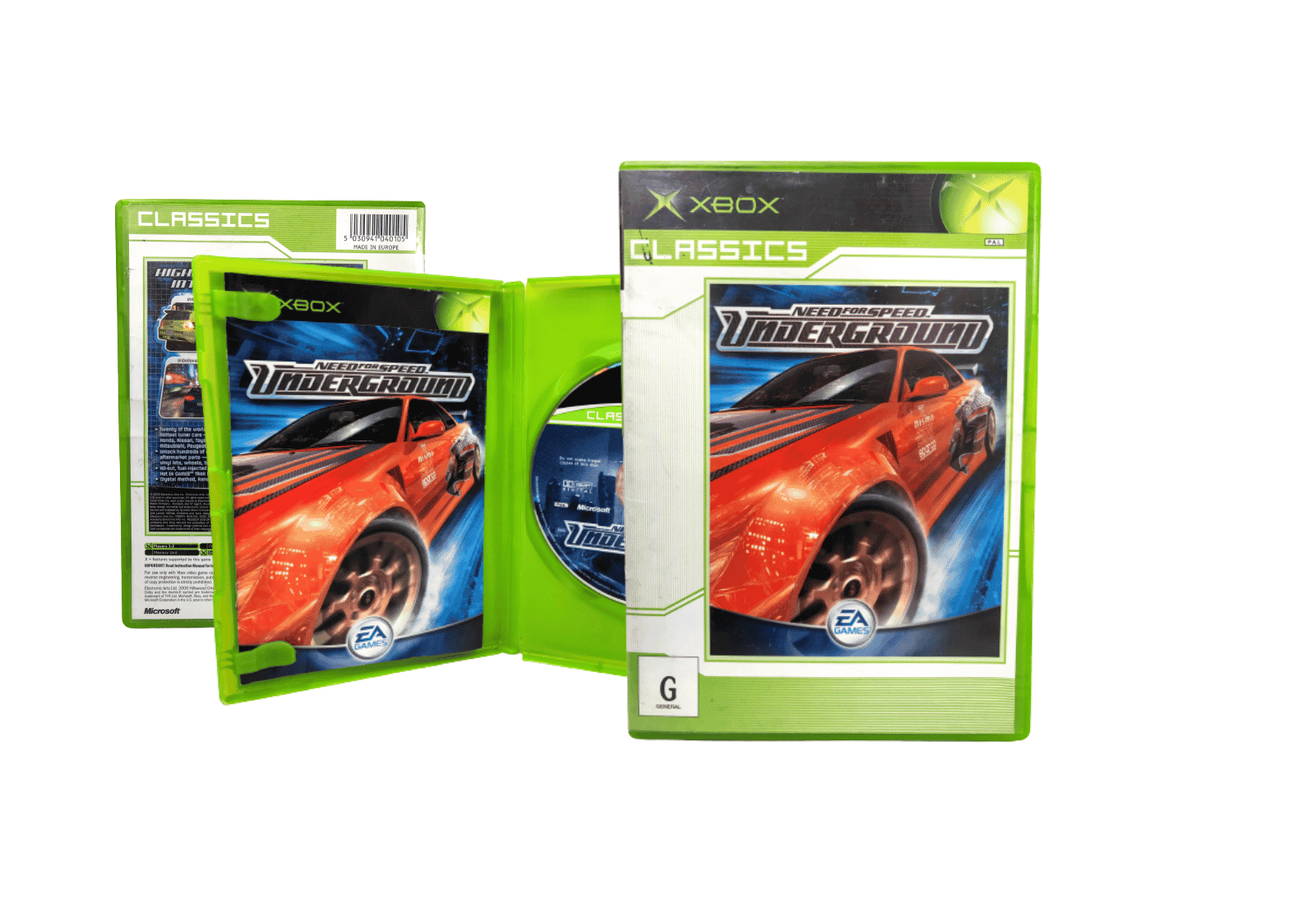 Need for Speed Underground (Xbox) *MINT COMPLETE* Appleby Games