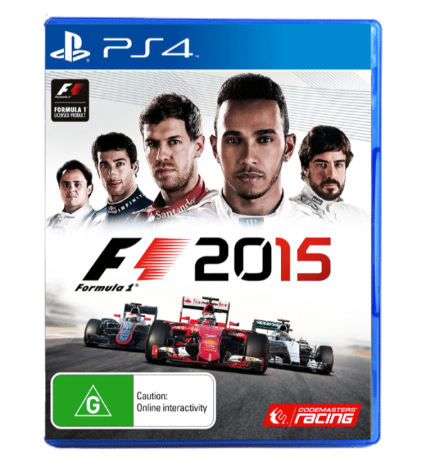 F1 2015 PS4 game