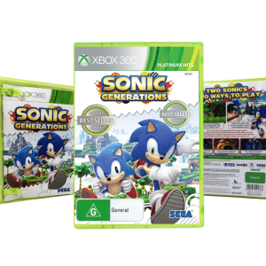 Sonic Generations Xbox 360 game