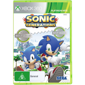 Sonic Generations Xbox 360 game