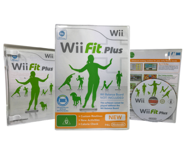 Wii Fit Plus Nintendo Wii game alternate cover