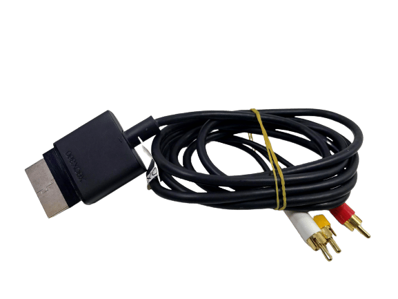 OFFICIAL MICROSOFT Xbox 360 AV Cable (V2 - BLACK) - Image 8