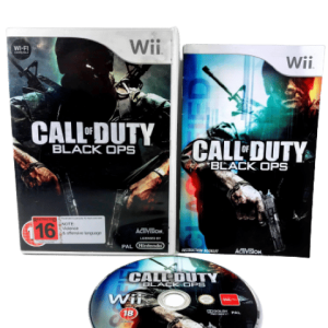 Call of Duty Black Ops (Wii) *EXCELLENT & COMPLETE*