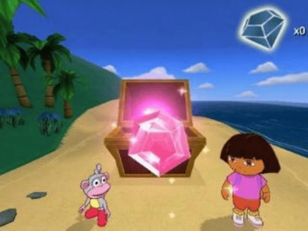 DORA The Explorer: Dora Saves the Mermaids (PS2) *EXCELLENT + COMPLETE* - Image 5