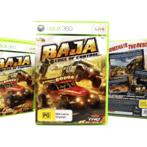 BAJA Edge of Control XBox 360 game