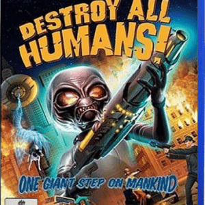 DESTROY ALL HUMANS PS2 GAME