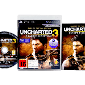 UNCHARTED 3 DRAKE'S DECEPTION GAME OF THE YEAR PS3