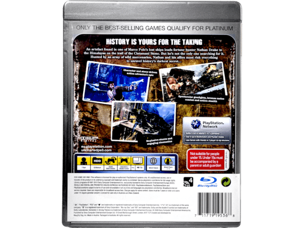 Uncharted 2: Among Thieves (PS3 GENUINE PLATINUM)
