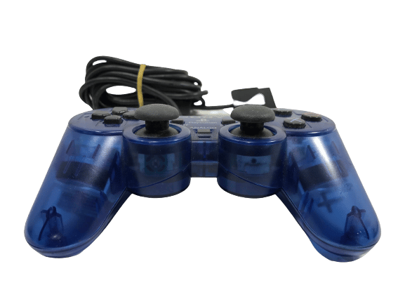 SONY PS2 Controller *TRANSLUCENT BLUE* - Image 6