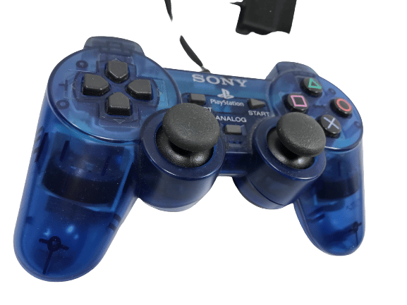 SONY PS2 Controller *TRANSLUCENT BLUE* - Image 3