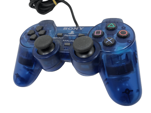 SONY PS2 Controller *TRANSLUCENT BLUE* - Image 4