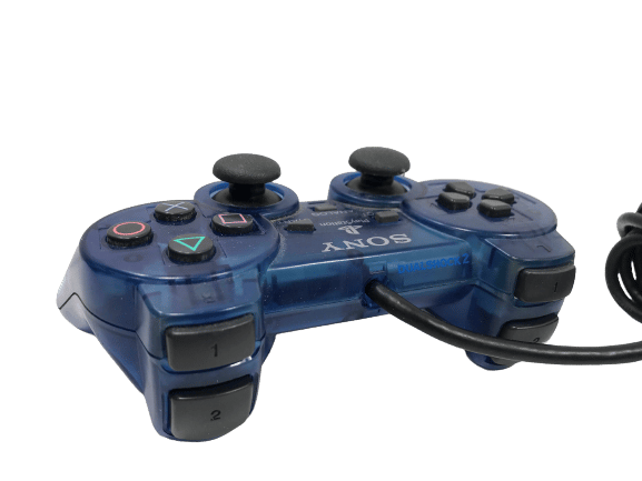 SONY PS2 Controller *TRANSLUCENT BLUE* - Image 7