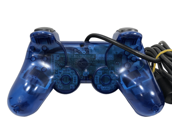 SONY PS2 Controller *TRANSLUCENT BLUE* - Image 5