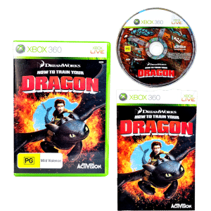 How To Train Your Dragon (Xbox 360 - RARE) *COMPLETE*