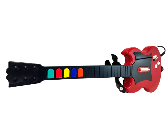 PS2 GUITAR + Guitar Hero II *COMPLETE BOX SET: GUITAR + GAME* - Image 14