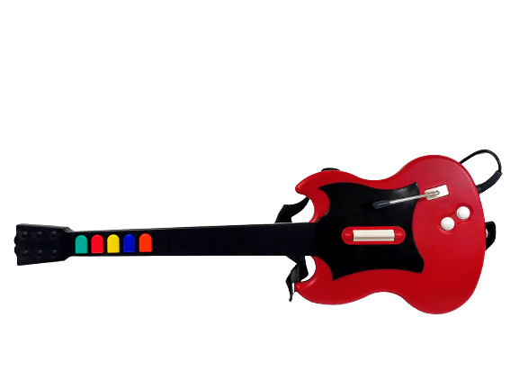 PS2 GUITAR + Guitar Hero II *COMPLETE BOX SET: GUITAR + GAME* - Image 17