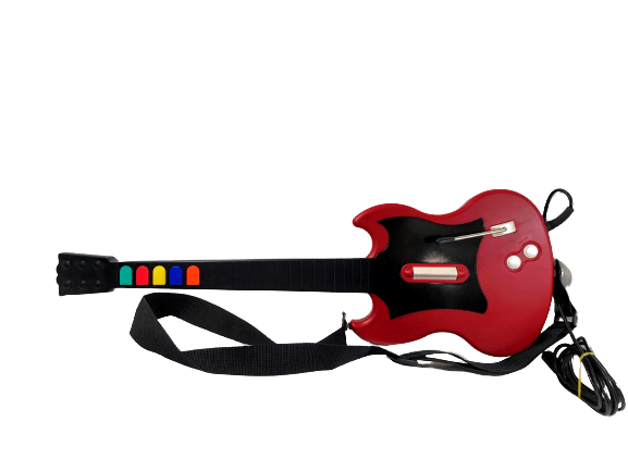 PS2 GUITAR + Guitar Hero II *COMPLETE BOX SET: GUITAR + GAME* - Image 10