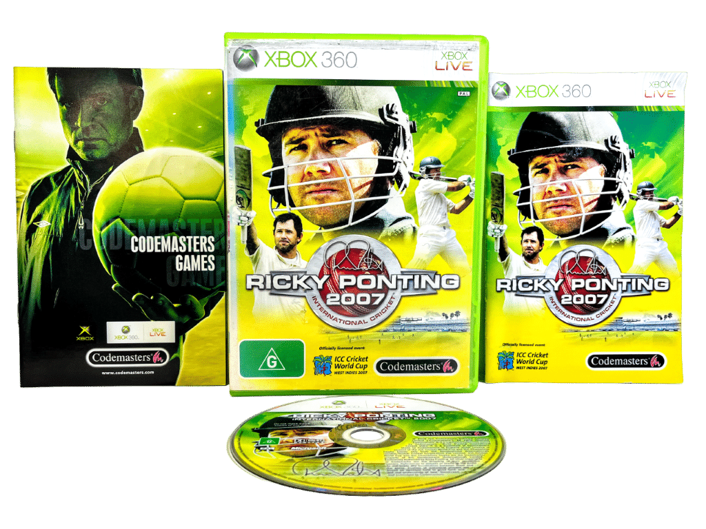 Ricky Ponting Cricket 2007 XBox 360 game