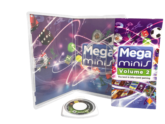Mega Minis Volume 2 (VOL. 2) PSP *MINT COMPLETE* - Image 3