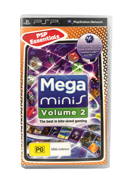 Mega Minis Volume 2 (VOL. 2) PSP *MINT COMPLETE* - Image 2