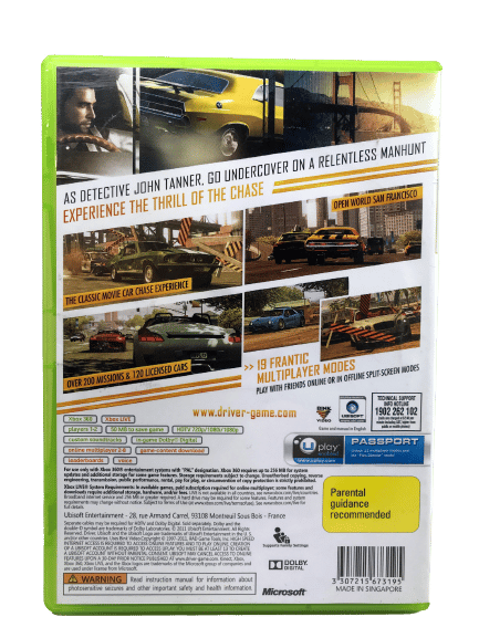 DRIVER San Francisco (Xbox 360) *COMPLETE* - Image 5