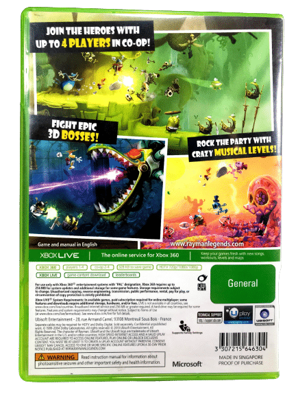 Rayman Legends (Xbox 360) *EXCELLENT COMPLETE* - Image 6