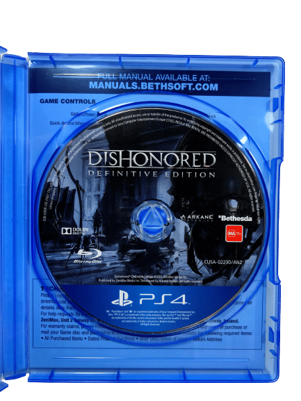 Dishonored Deathinitive Edition (PS4) *MINT COMPLETE* - Image 4