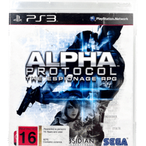 ALPHA PROTOCOL PS3 game