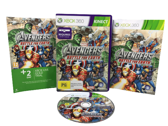 MARVEL AVENGERS Battle for Earth (XBox 360) *COMPLETE* - Image 3